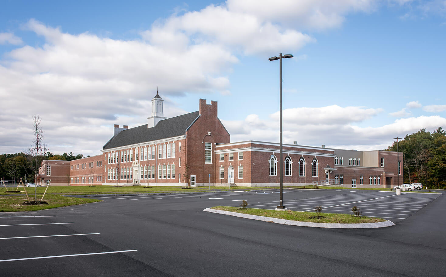 Kennebunk High School Exterior view